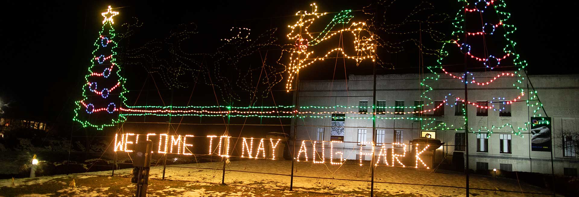 Holiday Light Spectacular at Nay Aug Park visitPA