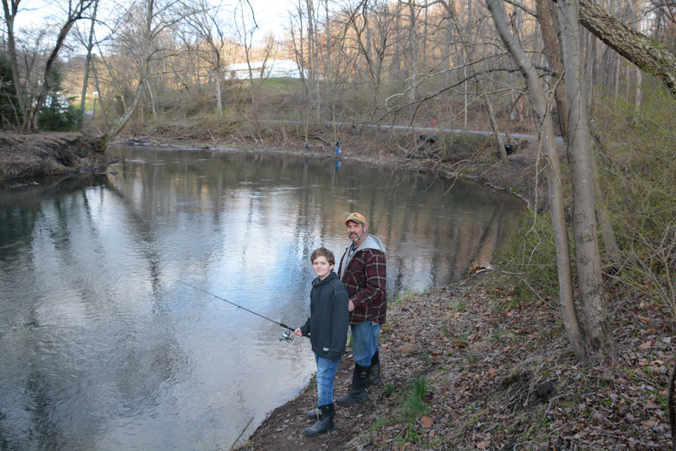 father son duo fishing