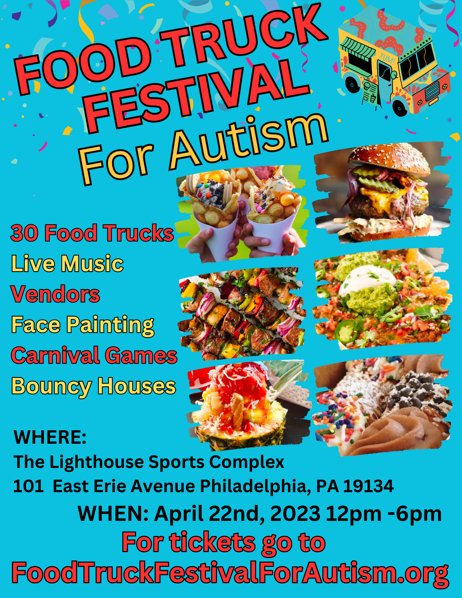 Food Truck Festival For Autism | visitPA