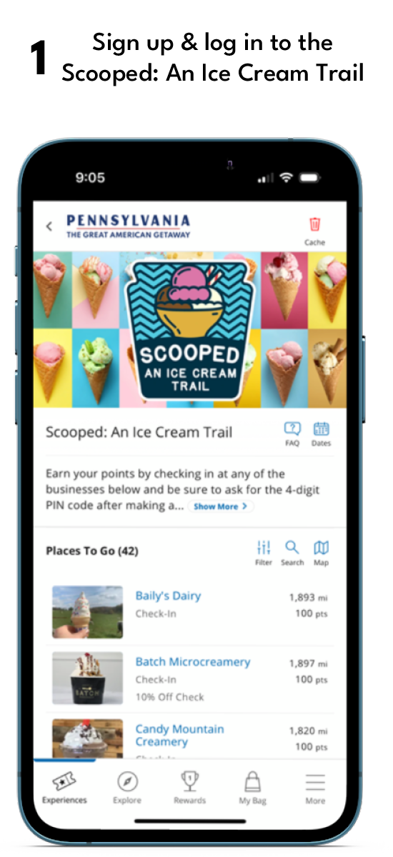 Scooped An Ice Cream Trail PAGetaway