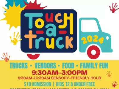 Touch-a-Truck Event Hosted by Junior League of Reading